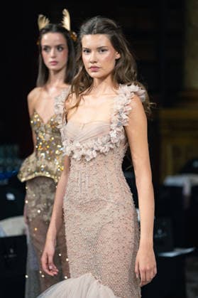 LFW - Aadnevik Runway Model photoshoot at the Aadnevik Catwalk Show 2026 on September 21, 2026 in London, UK. Photo by LounisPhotography ABACAPRESS.COM London United Kingdom  Copyright: xLounisPhotography ABACAx