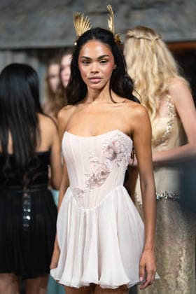 LFW - Aadnevik Runway Model photoshoot at the Aadnevik Catwalk Show 2026 on September 21, 2026 in London, UK. Photo by LounisPhotography ABACAPRESS.COM London United Kingdom  Copyright: xLounisPhotography ABACAx