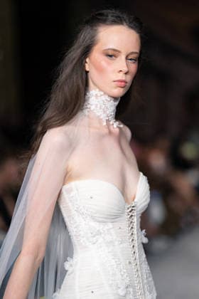 LFW - Aadnevik Runway A model walks the runway at the Aadnevik Catwalk Show 2026 on September 21, 2026 in London, UK. Photo by LounisPhotography ABACAPRESS.COM London United Kingdom  Copyright: xLounisPhotography ABACAx