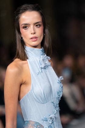 LFW - Aadnevik Runway A model walks the runway at the Aadnevik Catwalk Show 2026 on September 21, 2026 in London, UK. Photo by LounisPhotography ABACAPRESS.COM London United Kingdom  Copyright: xLounisPhotography ABACAx