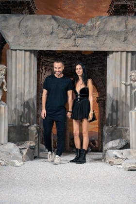 LFW - Aadnevik Runway Designer Hida Biton Aadnevik and Kristian Addnevik at the runway at the Aadnevik Catwalk Show 2026 on September 21, 2026 in London, UK. Photo by LounisPhotography ABACAPRESS.COM London United Kingdom  Copyright: xLounisPhotography ABACAx