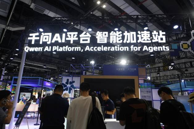 2026 Apsara Conference in Hangzhou The audience visited the intelligent acceleration station of Alibaba Qwen AI platform at the 2026 Apsara Conference in Hangzhou, Zhejiang Province, China on September 22, 2026. Hangzhou Zhejiang China  Copyright: xCFOTOx i1790088712070