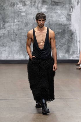 One to Watch edit 1 Fashion Scout LFW SS27 Catwalk Show Model Walks the One to Watch Fashion Scout LFW SS27 show on the 19,09,2026, Credit:JIMMY JAMES Avalon UK, London  Copyright: xJIMMYxJAMESx xAvalonx 1137133033