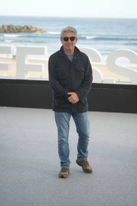 Herna Goldfried, Ricardo Darin, Emmanuel Diez, and Federico Posternak photocall of premiere Lo Dejamos Aca during the 74nd San Sebastian Film Festival in San Sebastian, Spain, on Tuesday, 22 September, 2026. Cordon Press 