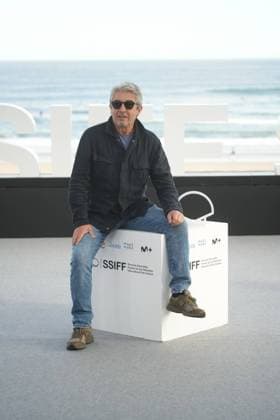 Herna Goldfried, Ricardo Darin, Emmanuel Diez, and Federico Posternak photocall of premiere Lo Dejamos Aca during the 74nd San Sebastian Film Festival in San Sebastian, Spain, on Tuesday, 22 September, 2026. Cordon Press 
