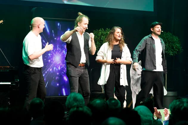 Hello, everyone, at the 10th Recklinghäuser Hurz Comedy Award ceremony at the Ruhrfestspielhaus in Recklinghausen, September 21, 2026 Foto:xT.xSchröerx xFuturexImagex hurz_6926