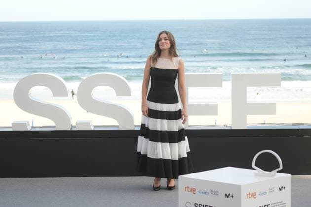 Roberto Bueso, Eduard Fernandez, Meritxell Calvo, Adam Jezierski, Francesco Carril, Cristina Plazas, Jaime Ortiz photocall of premiere El Mal Padre during the 74nd San Sebastian Film Festival in San Sebastian, Spain, on Tuesday, 22 September, 2026. Cordon Press 