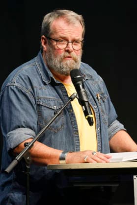 Jochen Malmsheimer at the 10th Recklinghäuser Hurz Comedy Award ceremony at the Ruhrfestspielhaus in Recklinghausen, September 21, 2026 Foto:xT.xSchröerx xFuturexImagex hurz_6955