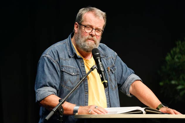 Jochen Malmsheimer at the 10th Recklinghäuser Hurz Comedy Award ceremony at the Ruhrfestspielhaus in Recklinghausen, September 21, 2026 Foto:xT.xSchröerx xFuturexImagex hurz_6956