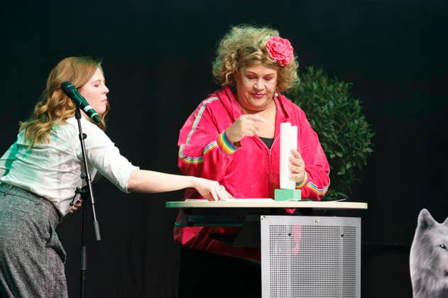 Laura Brümmer and Ilka Bessin (Cindy from Marzahn) at the 10th Recklinghäuser Hurz Comedy Award ceremony at the Ruhrfestspielhaus in Recklinghausen, September 21, 2026 Foto:xT.xSchröerx xFuturexImagex hurz_6967
