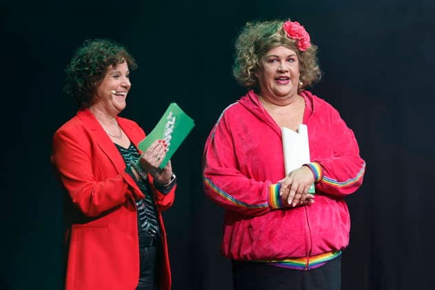 Steffi Neu and Ilka Bessin (Cindy from Marzahn) at the 10th Recklinghäuser Hurz Comedy Award ceremony at the Ruhrfestspielhaus in Recklinghausen, September 21, 2026 Foto:xT.xSchröerx xFuturexImagex hurz_6976