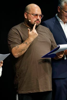 Bora at the 10th Recklinghäuser Hurz Comedy Award Ceremony at the Ruhrfestspielhaus in Recklinghausen, September 21, 2026 Foto:xT.xSchröerx xFuturexImagex hurz_6987