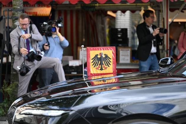 Local time: Federal President in Hattingen ** FOR EDITORIAL PURPOSES ONLY ** EDITORIAL USE ONLY ** p Federal President Frank Walter Steinmeier (SPD) will set out on Tuesday morning, September 22, 2026, to kick off his three-day local time tour through downtown Hattingen. He will be accompanied by Mayor Melanie Witte Lonsing. Germany, North Rhine-Westphalia, Hattingen. Cop Copyright: MartinxMöller doc87pl0alo0wobzhfybhc ,EDITORIAL USE ONLY Copyright: MartinxMöller