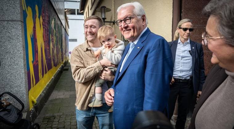 Federal President Frank Walter Steinmeier is relocating his official residence to Hattingen for three days ** FOR EDITORIAL PURPOSES ONLY ** EDITORIAL USE ONLY ** p Federal President Frank Walter Steinmeier is relocating his of Copyright: KaixKitschenberg doc87pm8rgimsj17l72ebhp ,EDITORIAL USE ONLY Copyright: KaixKitschenberg