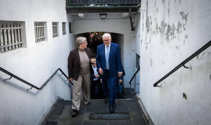 Federal President Frank Walter Steinmeier is relocating his official residence to Hattingen for three days ** FOR EDITORIAL PURPOSES ONLY ** EDITORIAL USE ONLY ** p Federal President Frank Walter Steinmeier is relocating his of Copyright: KaixKitschenberg doc87pm8sc7vc9xdvoo9ng ,EDITORIAL USE ONLY Copyright: KaixKitschenberg