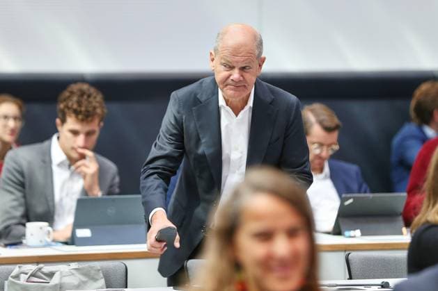 Berlin, Germany, September 22, 2026 German Bundestag SPD Caucus Meeting Olaf Scholz, SPD Copyright: xdtsxNachrichtenagenturx dts_135919