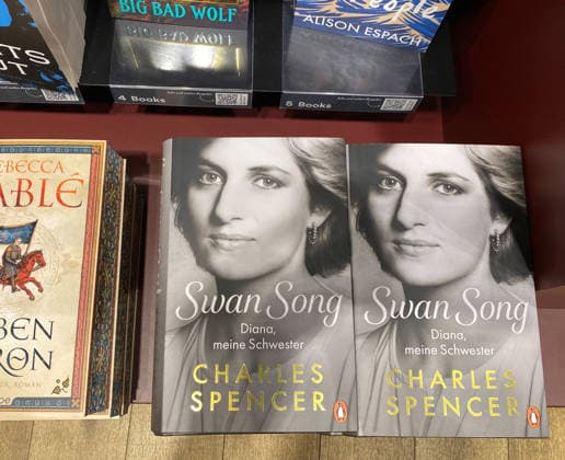 September 22, 2026, Germany, North Rhine-Westphalia, Literature, Books, Figures in Contemporary History, New Book Release: *Swan Song: Diana, My Sister*—an account of Princess Diana’s life, as told by her younger brother Charles Spencer, Penguin Verlag, Germany Copyright: xD.xKerlekin SnowfieldxPhotographyx SF220926DianaD1