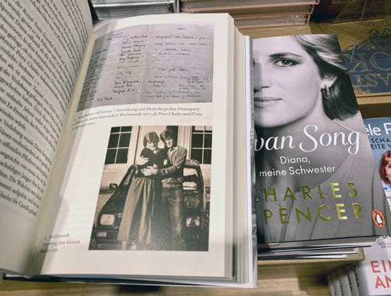 September 22, 2026, Germany, North Rhine-Westphalia, Literature, Books, Figures in Contemporary History, New Book Release: *Swan Song: Diana, My Sister*—an account of Princess Diana’s life, as told by her younger brother Charles Spencer, Penguin Verlag, Germany Copyright: xD.xKerlekin SnowfieldxPhotographyx SF220926DianaD2