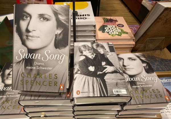 September 22, 2026, Germany, North Rhine-Westphalia, Literature, Books, Figures in Contemporary History, New Book Release: *Swan Song: Diana, My Sister*—an account of Princess Diana’s life, as told by her younger brother Charles Spencer, Penguin Verlag, Germany Copyright: xD.xKerlekin SnowfieldxPhotographyx SF220926DianaD3