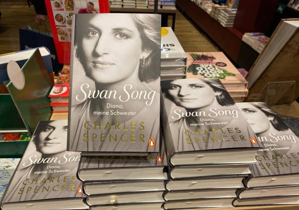 September 22, 2026, Germany, North Rhine-Westphalia, Literature, Books, Figures in Contemporary History, New Book Release: *Swan Song: Diana, My Sister*—an account of Princess Diana’s life, as told by her younger brother Charles Spencer, Penguin Verlag, Germany Copyright: xD.xKerlekin SnowfieldxPhotographyx SF220926DianaD6