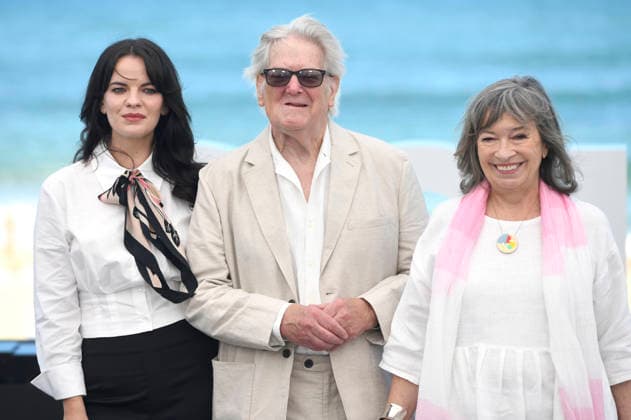 Alice Bailey Johnson, Paul Jesson, and Marion Bailey at the photo call for the film *Tender Loving Care* at the 74th San Sebastián International Film Festival (Festival Internacional de Cine de San Sebastián) on the Kursaal Terrace in San Sebastián, September 22, 2026 Foto:xC.xNiehausx xFuturexImagex tender_6905