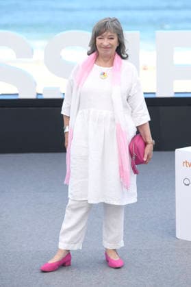 Marion Bailey at the photocall for the movie *Tender Loving Care* at the 74th San Sebastián International Film Festival (Festival Internacional de Cine de San Sebastián) on the Kursaal Terrace in San Sebastián, September 22, 2026 Foto:xC.xNiehausx xFuturexImagex tender_6912