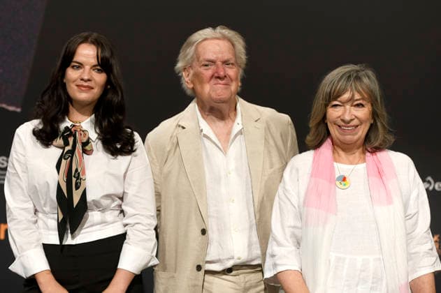Alice Bailey Johnson, Paul Jesson, and Marion Bailey at the press conference for the film *Tender Loving Care* at the 74th San Sebastián International Film Festival (Festival Internacional de Cine de San Sebastián) at the Kursaal in San Sebastián, September 22, 2026 Foto:xC.xNiehausx xFuturexImagex tender_6916