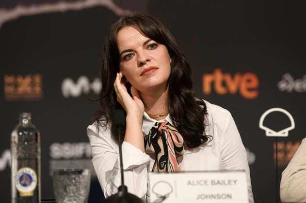 Alice Bailey Johnson at the press conference for the film *Tender Loving Care* at the 74th San Sebastián International Film Festival (Festival Internacional de Cine de San Sebastián) at the Kursaal in San Sebastián, September 22, 2026 Foto:xC.xNiehausx xFuturexImagex tender_6918