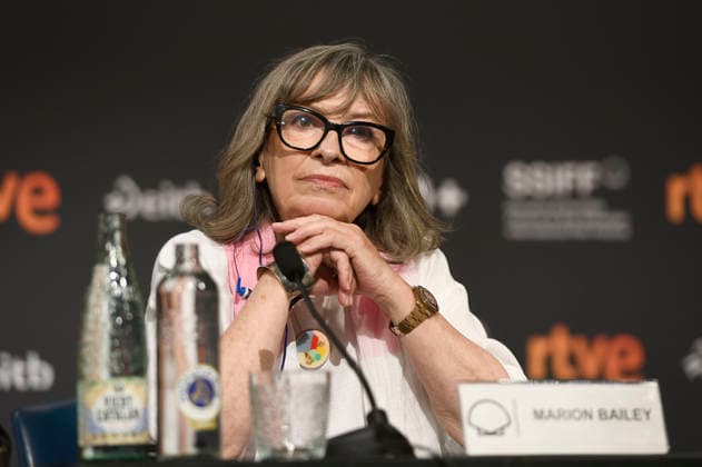 Marion Bailey at the press conference for the film *Tender Loving Care* at the 74th San Sebastián International Film Festival (Festival Internacional de Cine de San Sebastián) at the Kursaal in San Sebastián, September 22, 2026 Foto:xC.xNiehausx xFuturexImagex tender_6928