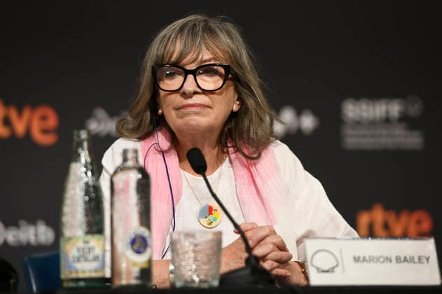 Marion Bailey at the press conference for the film *Tender Loving Care* at the 74th San Sebastián International Film Festival (Festival Internacional de Cine de San Sebastián) at the Kursaal in San Sebastián, September 22, 2026 Foto:xC.xNiehausx xFuturexImagex tender_6929