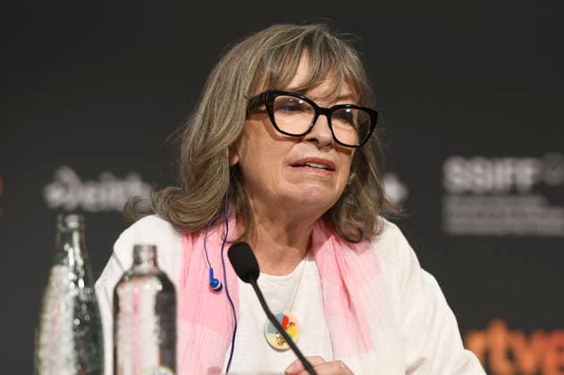 Marion Bailey at the press conference for the film *Tender Loving Care* at the 74th San Sebastián International Film Festival (Festival Internacional de Cine de San Sebastián) at the Kursaal in San Sebastián, September 22, 2026 Foto:xC.xNiehausx xFuturexImagex tender_6930