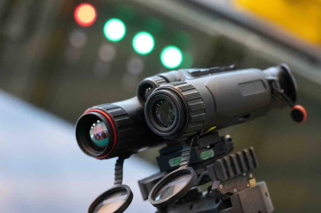 Binoculars with thermal imaging capability, surveillance, observation, EUDEX Euro Defense Expo, on September 22, 2026, at Messe Essen, Germany