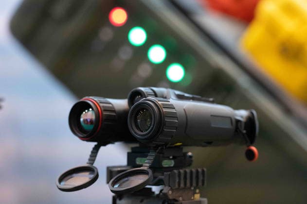 Binoculars with thermal imaging capability, surveillance, observation, EUDEX Euro Defense Expo, on September 22, 2026, at Messe Essen, Germany