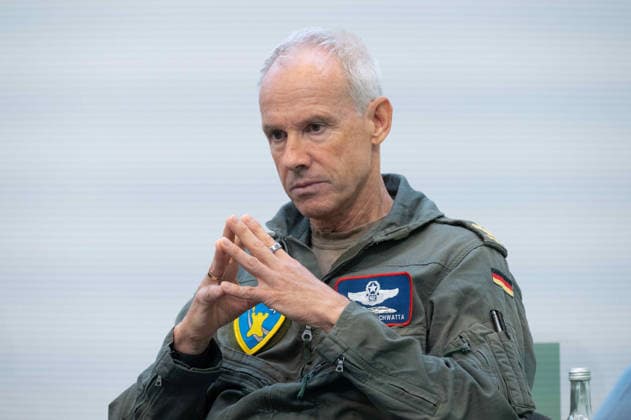 Lieutenant General Thorsten POSCHWATTA, Commander of Air Component Command, at the EUDEX Euro Defense Expo on September 22, 2026, at the Essen Exhibition Center in Germany