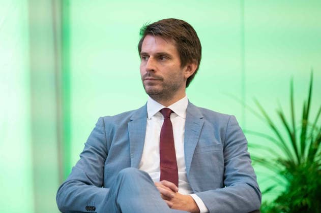 State Secretary Paul HOELLER, Höller, Ministry of Economic Affairs, Industry, Climate Protection, and Energy of the State of North Rhine-Westphalia, at the EUDEX Euro Defense Expo on September 22, 2026, at Messe Essen, Germany