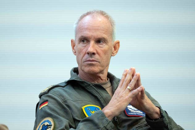 Lieutenant General Thorsten POSCHWATTA, Commander of Air Component Command, at the EUDEX Euro Defense Expo on September 22, 2026, at Messe Essen in Germany