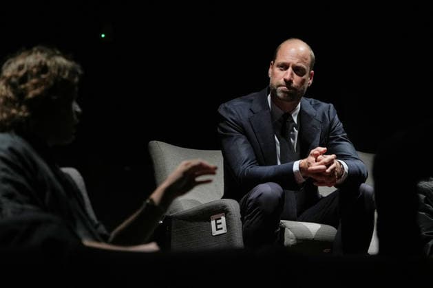 . 22 09 2026. London, United Kingdom. Prince William during a visit to ActOne, an independent, community-led cinema in London.  xPoolx xi-Imagesx IIM-27024-0008