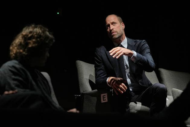 . 22 09 2026. London, United Kingdom. Prince William during a visit to ActOne, an independent, community-led cinema in London.  xPoolx xi-Imagesx IIM-27024-0009