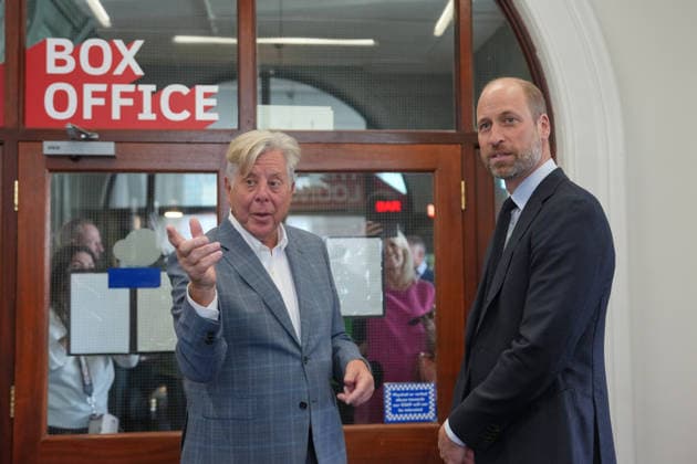 . 22 09 2026. London, United Kingdom. Prince William during a visit to ActOne, an independent, community-led cinema in London.  xPoolx xi-Imagesx IIM-27024-0013