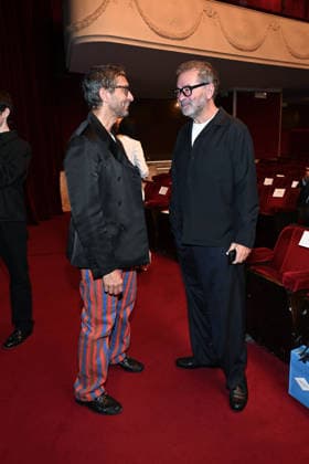IPA88829975 - Milan, Chi e Chi Fashion Awards 2026. Pictured: Simone Marchetti and Remo Ruffini  Copyright: xSimonexComix xComi Terenghix IPA88829975