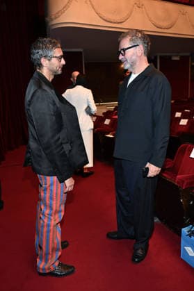 IPA88829976 - Milan, Chi e Chi Fashion Awards 2026. Pictured: Simone Marchetti and Remo Ruffini  Copyright: xSimonexComix xComi Terenghix IPA88829976
