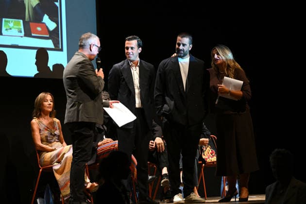 IPA88830137 - Milan, Chi e Chi Fashion Awards 2026. Pictured: Lorenzo and Alessandro Boglione  Copyright: xSimonexComix xComi Terenghix IPA88830137