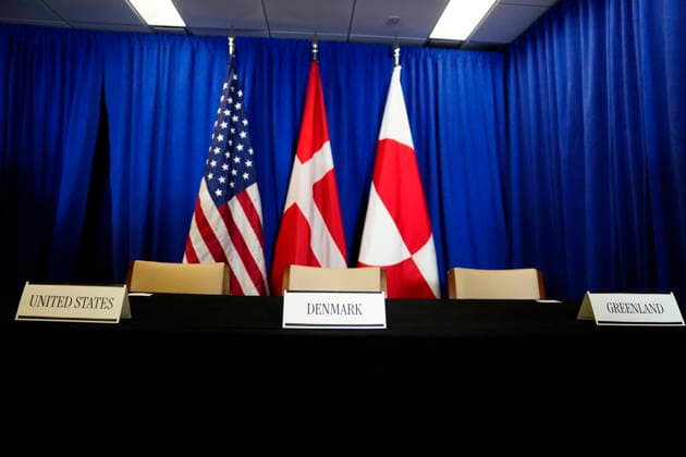 U.S., Denmark, Greenland: The room where the signing ceremony for a security agreement between the U.S., Denmark, and Greenland took place at the UN building in New York on Tuesday, September 22, 2026. Photo by Mads Claus Rasmussen, Scanpix 2026, New York, Denmark  Copyright: MadsxClausxRasmussenx spdk20260922-155110-L