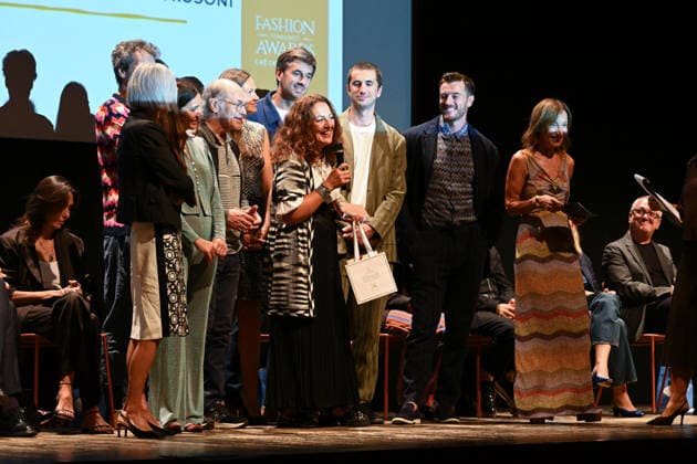IPA88830013 - Milan, Chi e Chi Fashion Awards 2026. Pictured: Angela Missoni and her family  Copyright: xSimonexComix xComi Terenghix IPA88830013