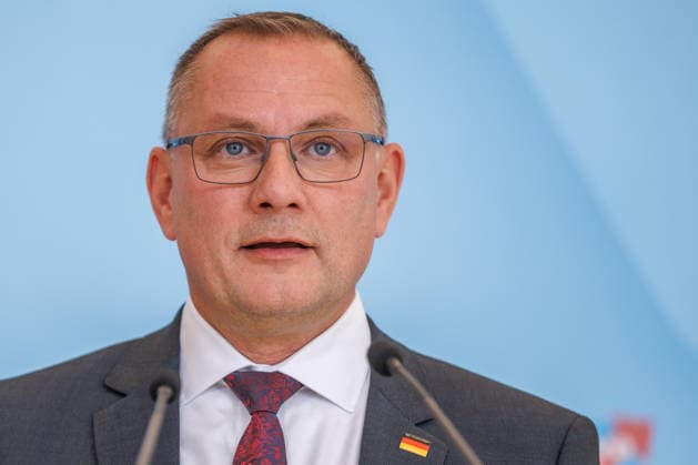 Statement by AfD s Tino Chrupalla, during an AfD press conference on June 22, 2026, in Berlin, Berlin, Berlin, Germany, at the Reichstag