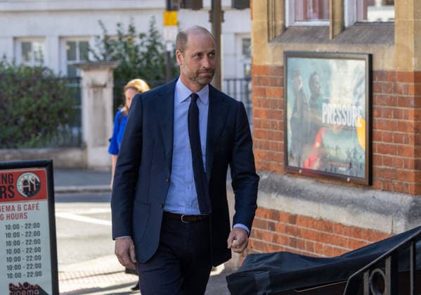 September 22, 2026, London, England, United Kingdom: WILLIAM, Prince of Wales, visits ActOne Cinema in Acton, London. London United Kingdom - ZUMAs262 20260922_zip_s262_008 Copyright: xTayfunxSalcix