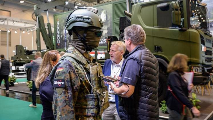 Essen Euro Defense Expo (Eudex) to Be Held for the First Time at Messe Essen ** FOR EDITORIAL USE ONLY ** EDITORIAL USE ONLY ** p Opening of the Euro Defence Expo Eudex on Tuesday, September 22, 2026, at Messe Essen, Germany, North Rhine-Westphalia, Essen. Copyright UwexErnst Copyright: UwexErnst doc87pp8zoy96osjxchbhc ,EDITORIAL USE ONLY Copyright: UwexErnst