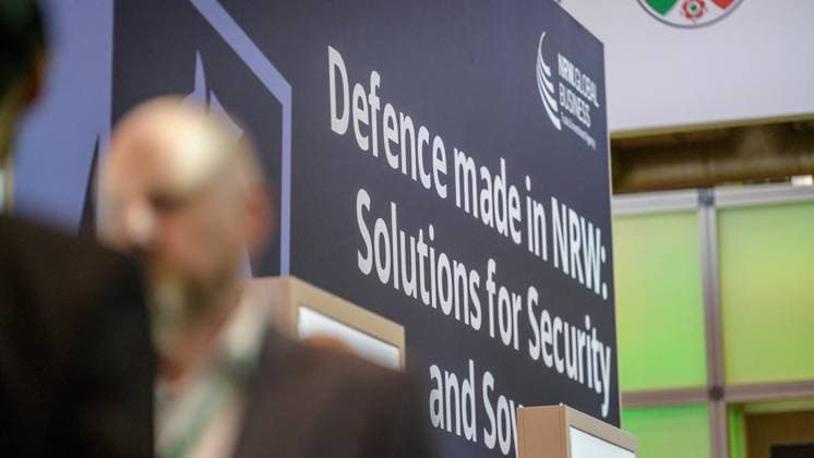 Essen Euro Defense Expo (Eudex) to Be Held at Messe Essen for the First Time ** FOR EDITORIAL USE ONLY ** EDITORIAL USE ONLY ** p Opening of the Euro Defence Expo Eudex on Tuesday, September 22, 2026, at Messe Essen, Germany, North Rhine-Westphalia, Essen. Copyright UwexErnst Copyright: UwexErnst doc87pp8wtduue17ym2hbn0 ,EDITORIAL USE ONLY Copyright: UwexErnst