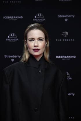 Actress Sara Soulié attends the THE FREYAS – Nordic Film & TV Awards at Finlandia Hall in Helsinki, Finland September 22, 2026. THE FREYAS is a new annual Nordic film and television awards gala that celebrates the most significant talent and international success from the Nordic and Baltic countries. The inaugural event takes place in Helsinki, followed by Copenhagen in 2027, with The Freyas hosted annually in one of the Nordic capitals. - RONI REKOMAA Helsinki Finland  Copyright: xRonixRekomaax 5Ff7-wW6f1c