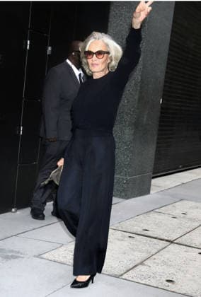 NEW YORK, NY- SEPTEMBER 22: Jessica Lange seen at Good Morning America on September 22 , 2026 in New York City. Copyright: xRWx